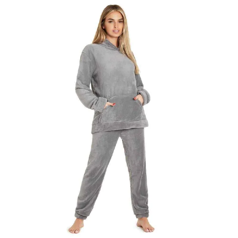 CityComfort Pyjamas Set, Comfy Snuggle Warm Fleece for Women and Teenergers