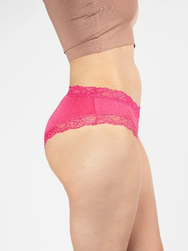 AiraModal™ Electric Pink Lace Cheeky