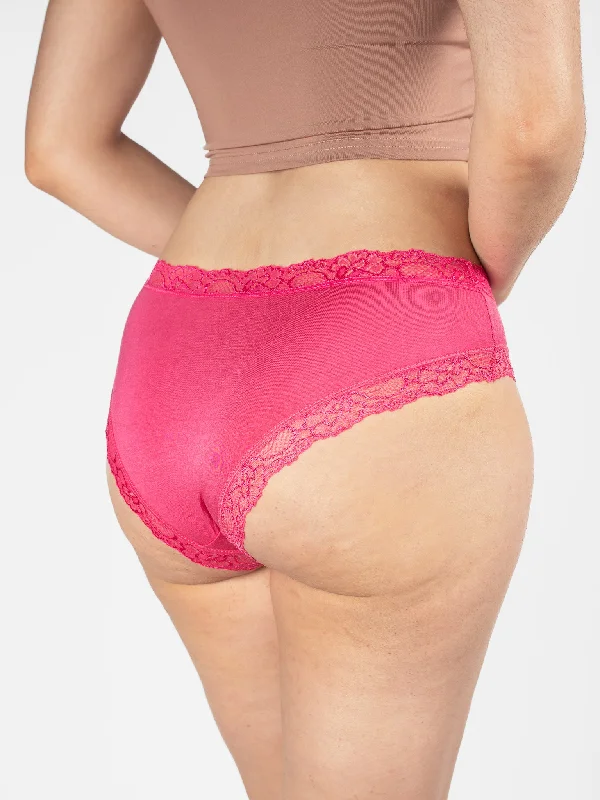 AiraModal™ Electric Pink Lace Cheeky