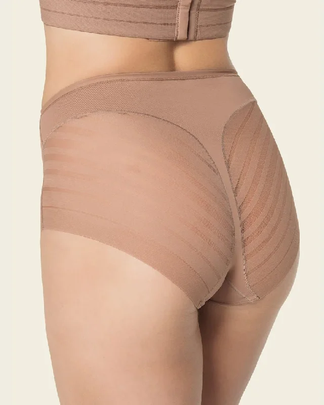 Lace Stripe Undetectable Classic Shaper Panty