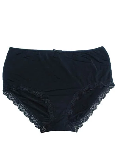 Classy Luxury Black Hipster Panty