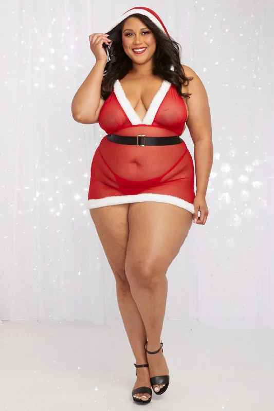 ONE SIZE PLUS / LIPSTICK RED