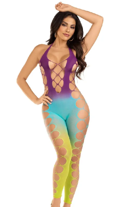 Summer Nights Bodystocking - Ocean