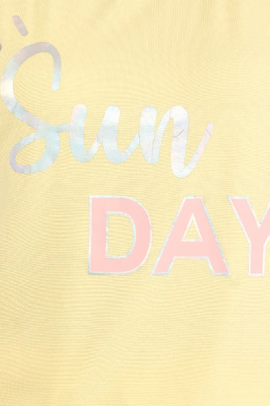 Sun Day Racerback Tank and Shorts Pajama Set