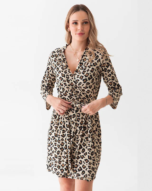 Leopard Robe