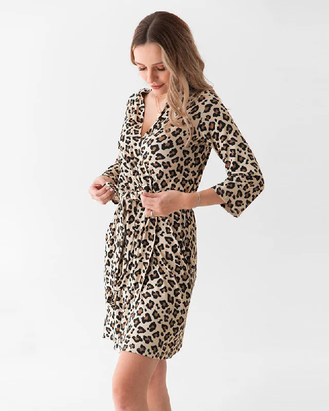 Leopard Robe