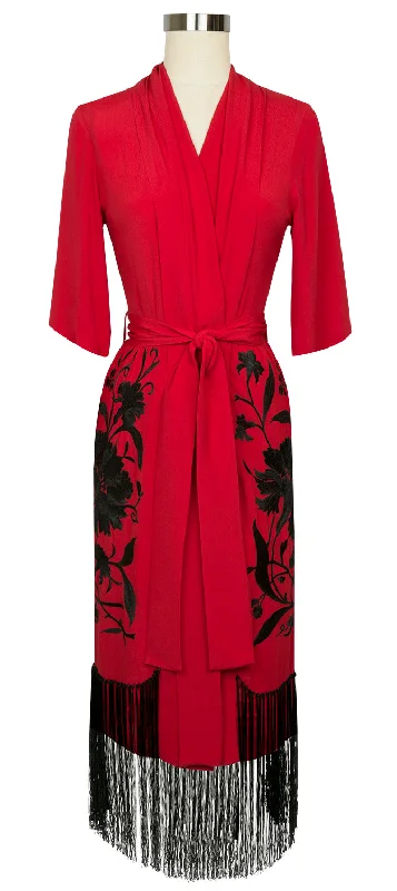 Flapper Robe - Red