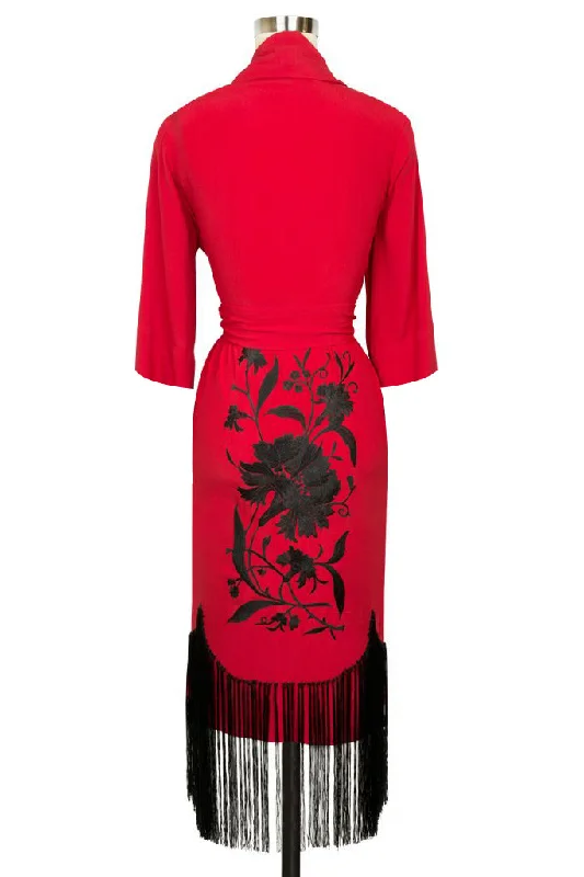 Flapper Robe - Red