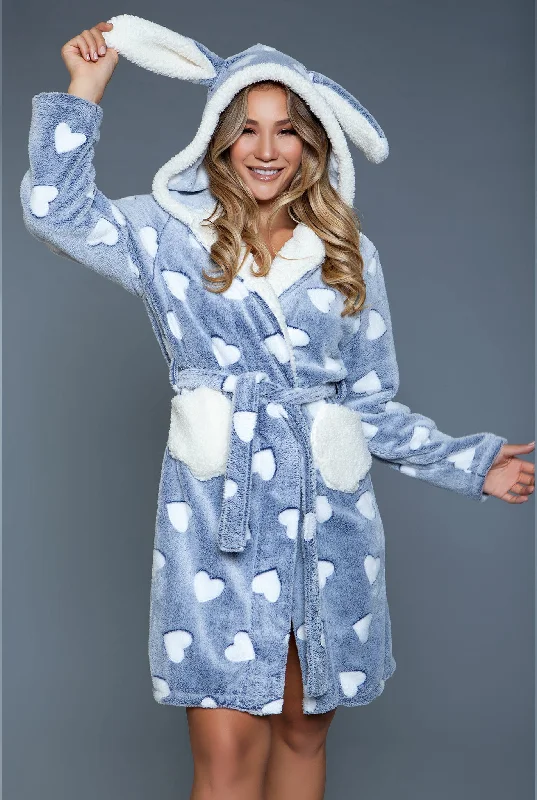 Ultra-Soft Flannel Star Robe