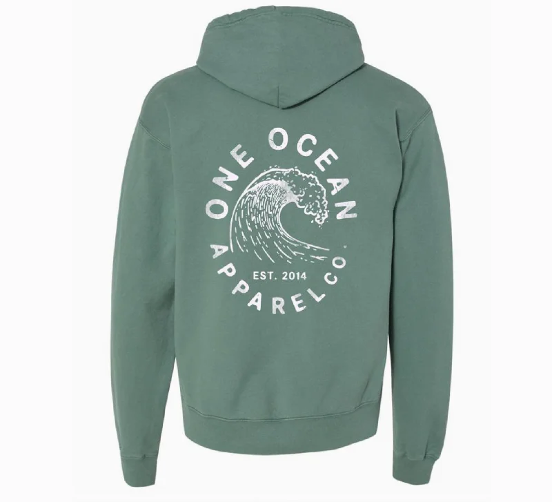 D One Ocean Apparel Co. Wave Hoodie