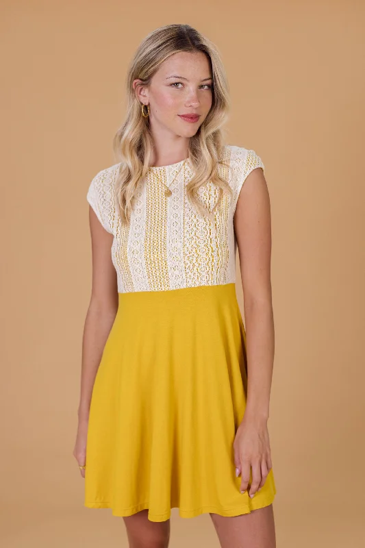 Dress Dylan Mustard