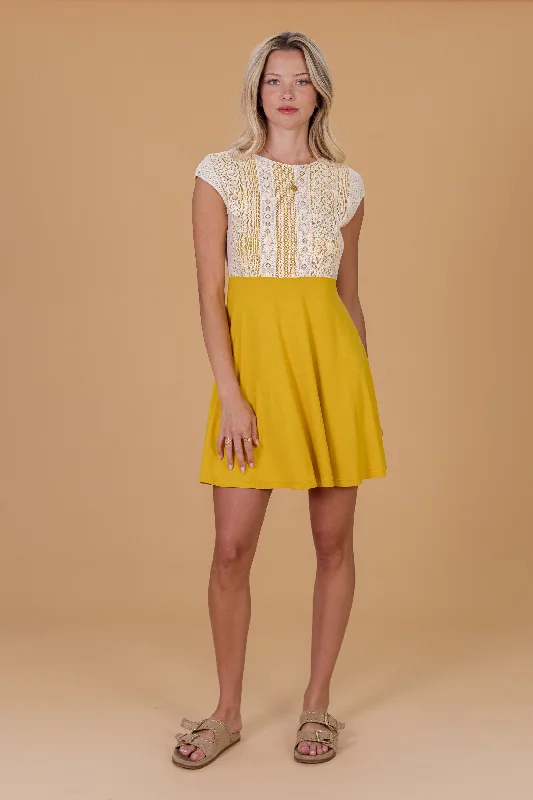 Dress Dylan Mustard