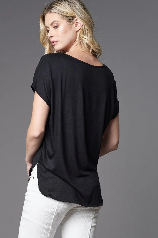 Hybrid Drop Shoulder Tee