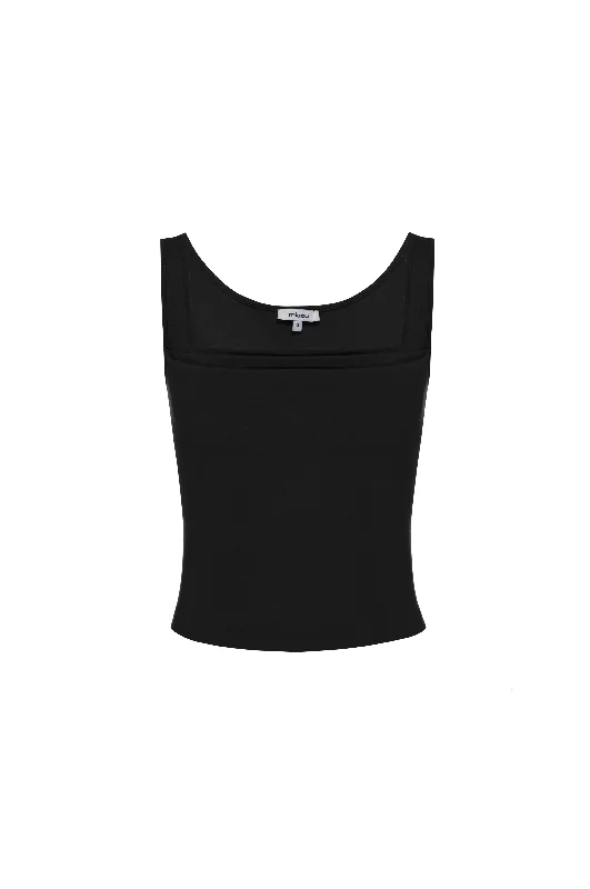 LUNA TOP - BLACK