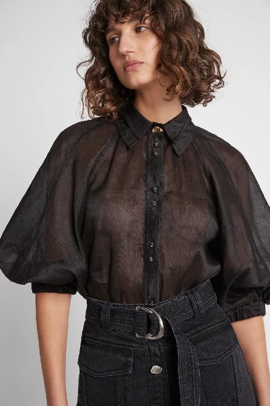 Palms Puff Sleeve Shirt