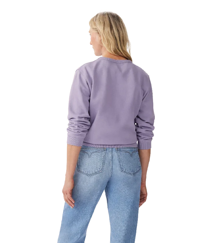 R.M.Williams Stencil Crewneck Sweatshirt - Lavender