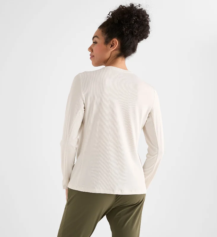 Women's Deltapeak® Micro Textured Long-Sleeve Tee