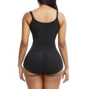 One Piece Body Shaper with Front Zipper