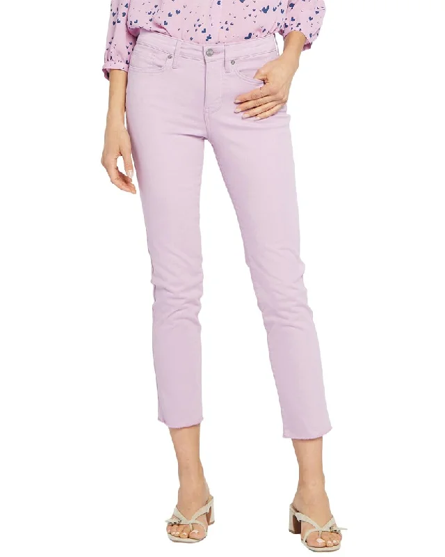 NYDJ Petite Sheri Mauve Mist Ankle Crop Jean