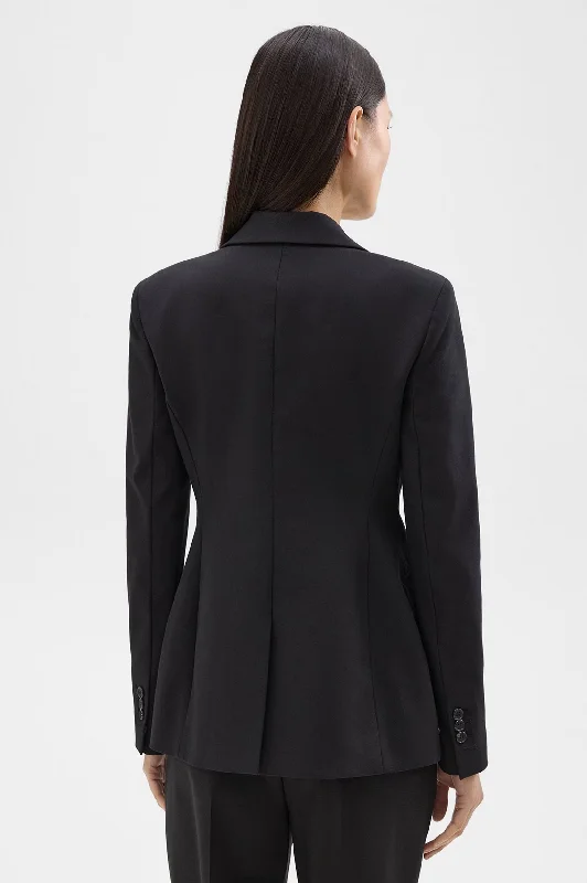 Sculpt Blazer in Black