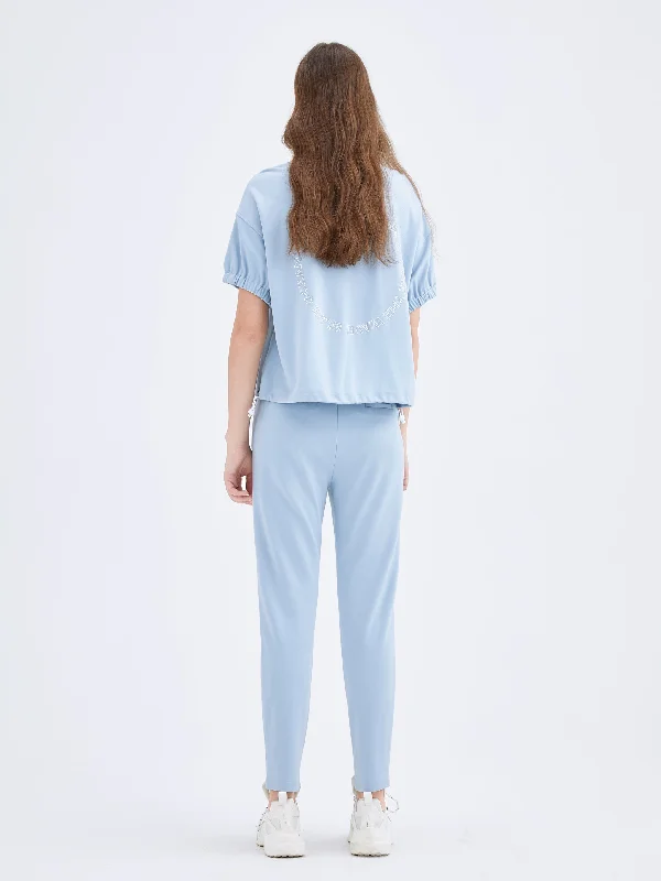 Baby Blue Suit Sweatpants