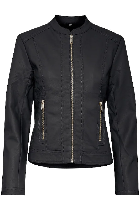 BYACOM BIKER JACKET BLACK