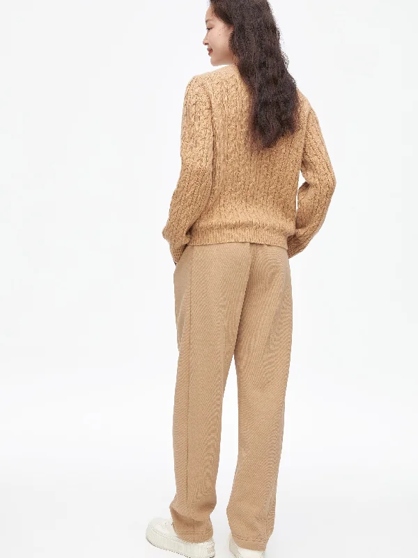 Camel Cashmere Sweater