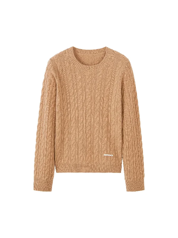 Camel Cashmere Sweater