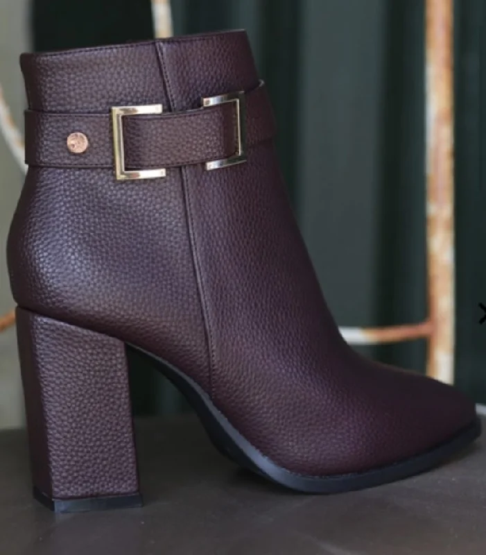 GWYNETH BOOT BURGUNDY