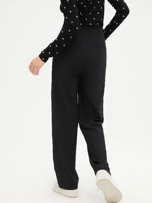 Sport Waistband Patchwork Suit Pants