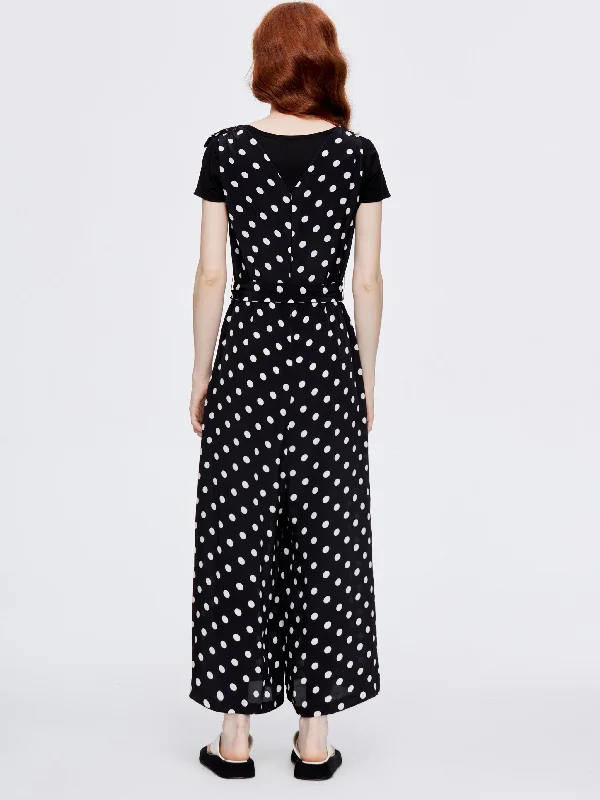 Vintage Polka Dot Jumpsuit