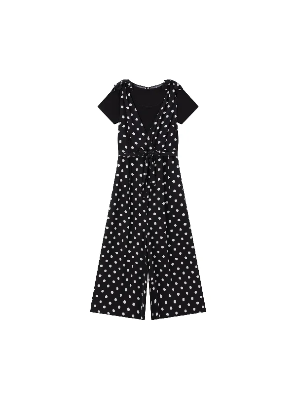 Vintage Polka Dot Jumpsuit