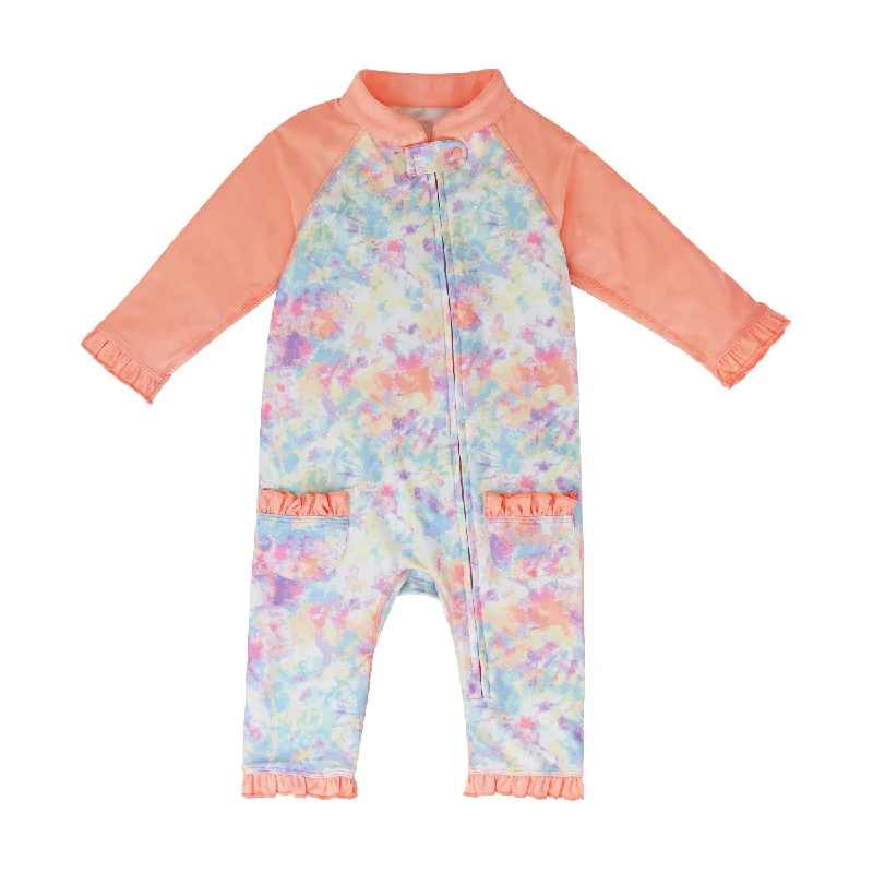 Baby Girl / Tie-Dye Splash / 3/6m