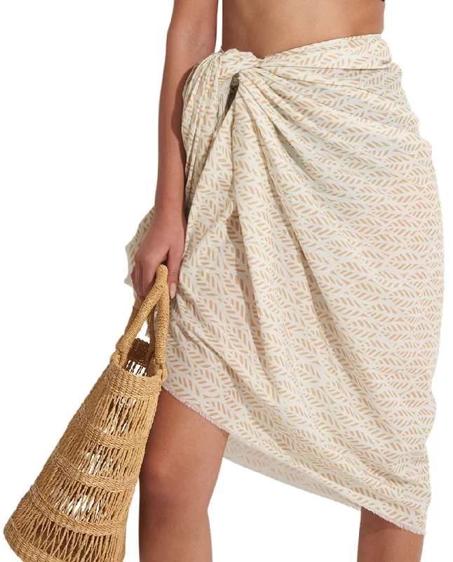 Gottex Beach Life FALL4U Cover Up Sarong Wrap Skirt