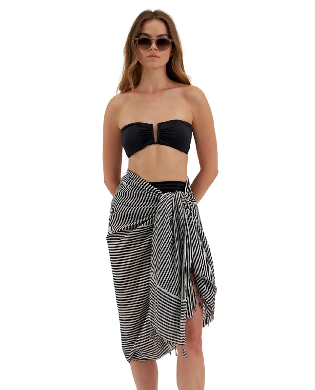 Gottex Beach Life Hanna Cover Up Sarong Wrap Skirt