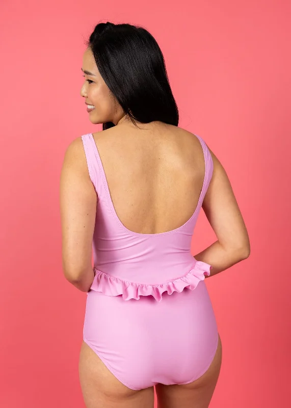 Ultimate Pink | Skirted One-Piece