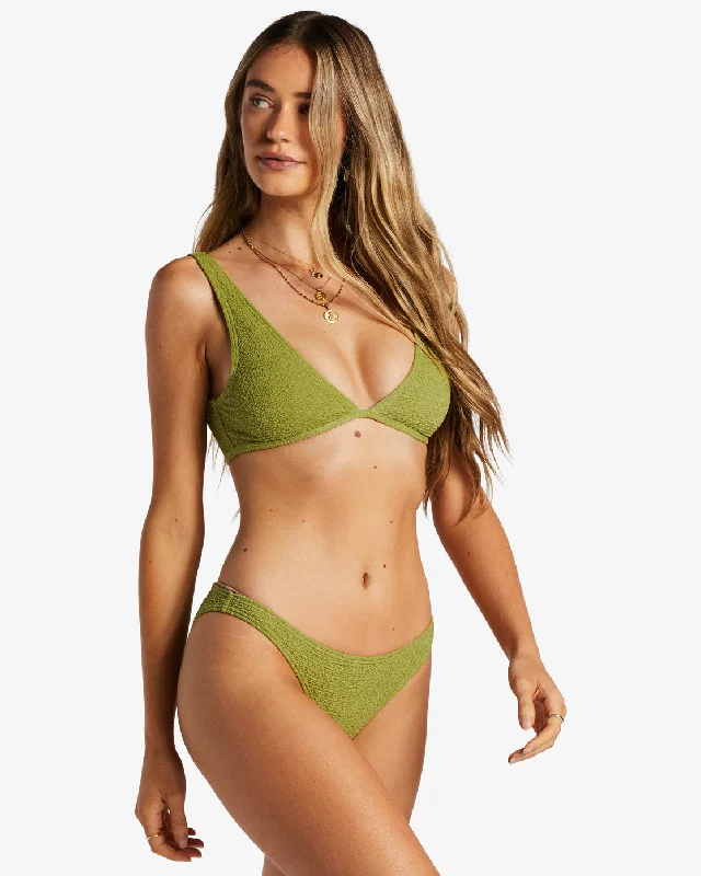 So Dazed Ava Bikini Top - Green Eyes