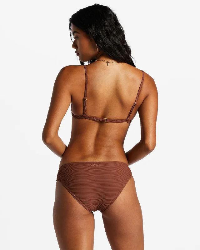 Tanlines Ceci Triangle Bikini Top - Mocha